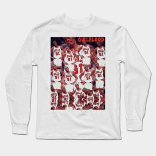 GIRLBLOOD RODMAN LOGO Long Sleeve T-Shirt